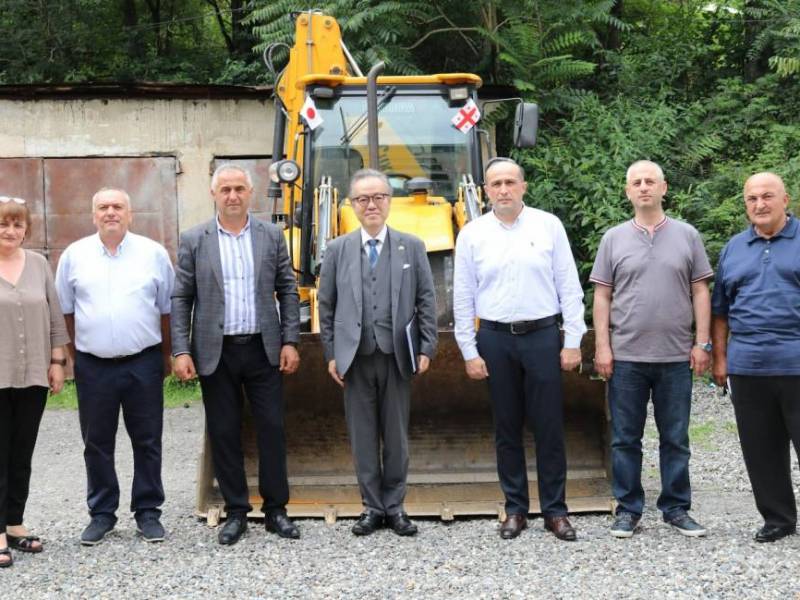 ცაგერის მუნიციპალიტეტის მერიაში იაპონიის ელჩთან შეხვედრა შედგა